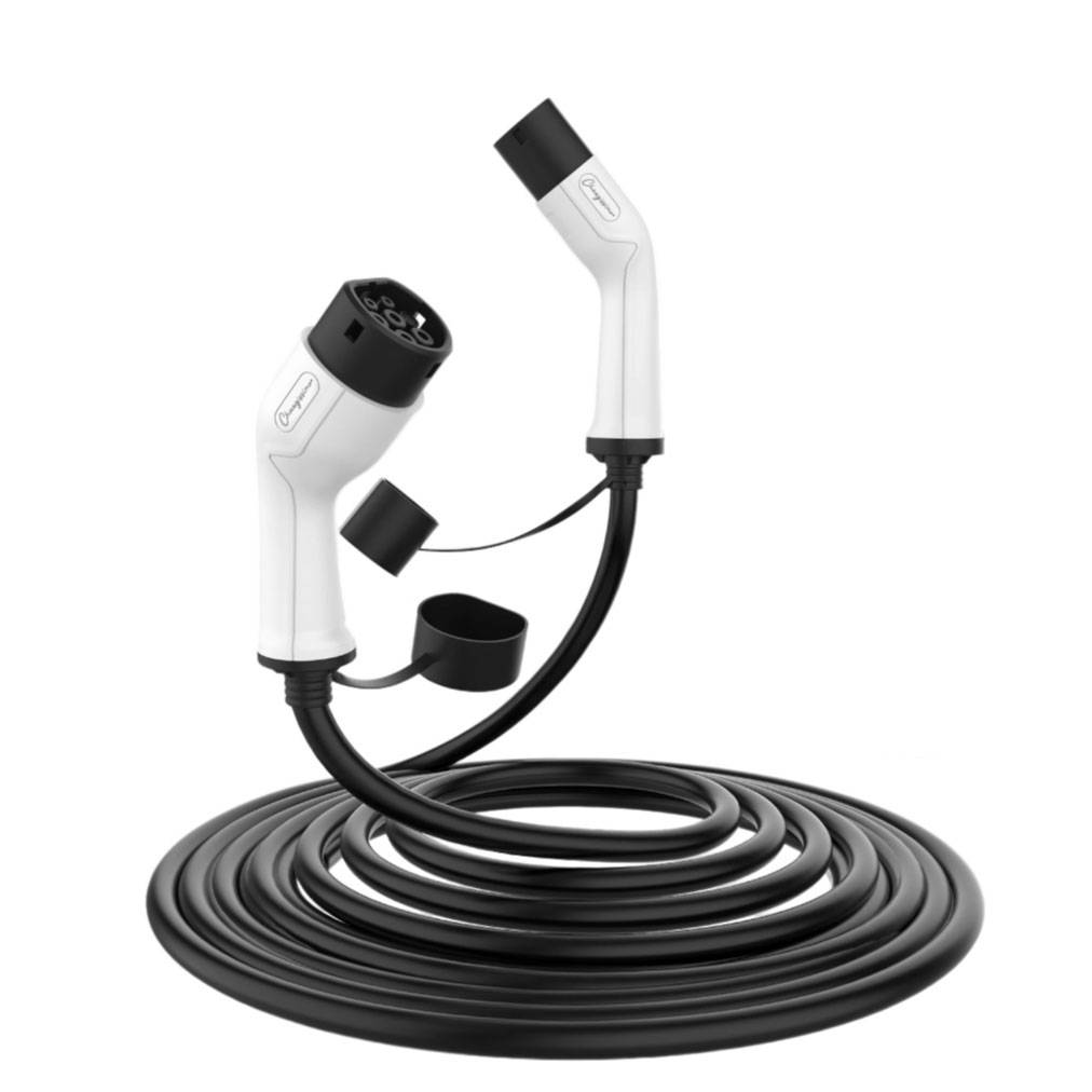 Câble de recharge type 2 pour véhicule électrique, marque Chargissimo.